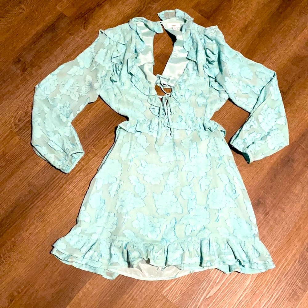 Rahi mini long sleeve lace dress
